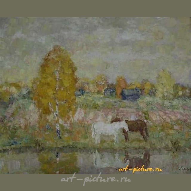 Бабье лето. Холст, масло. 70 х 90 см