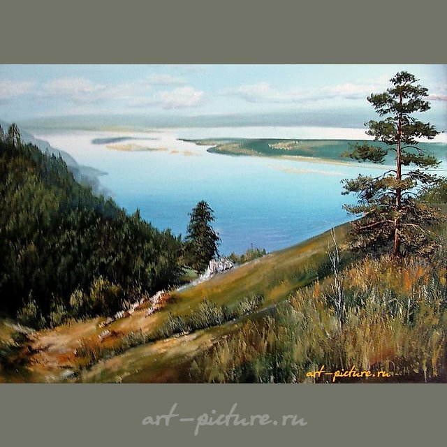Стрельная гора масло,холст