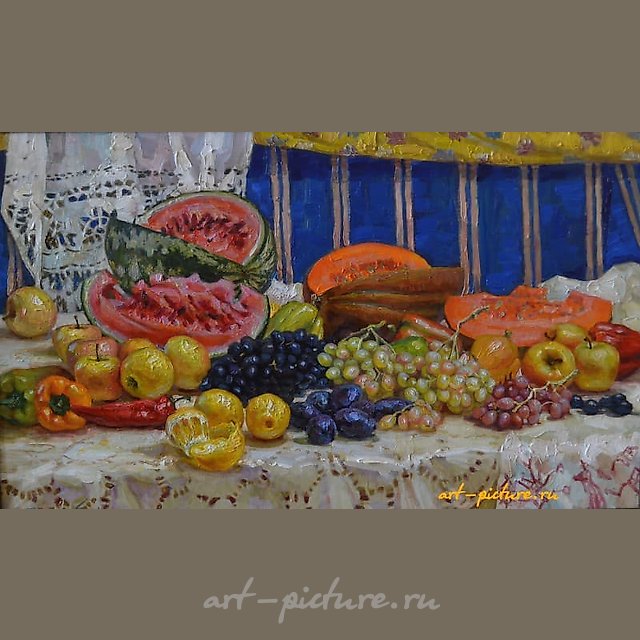 Осенний натюрморт холст/масло 