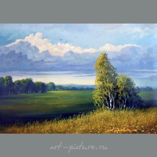 Перед бурей масло, холст 