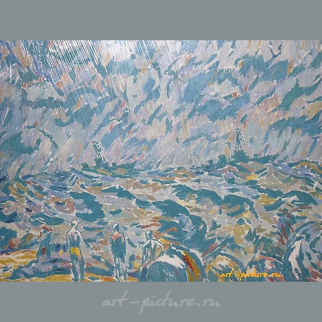 德尔班特 油画，画布