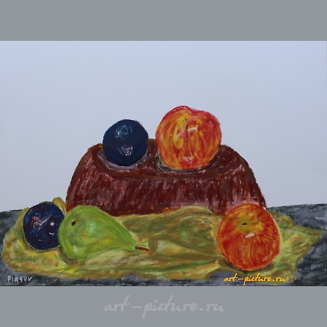Still Life | Натюрморт Pastel on paper | Пастель, бумага 