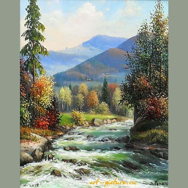 Осенняя мелодия Масло 