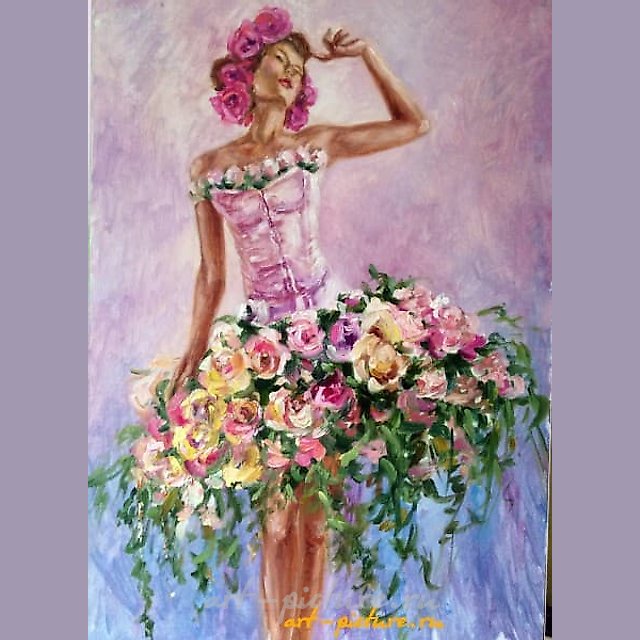 "Summer" Oil, Canvas