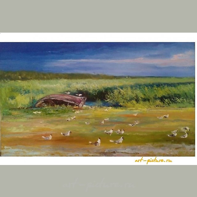 После грозы Масло, холст 
