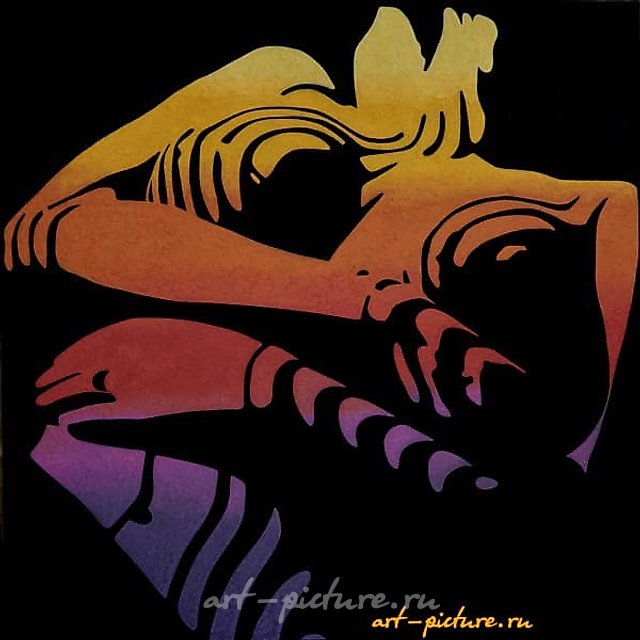 Communication channels Масло, паста, холст 