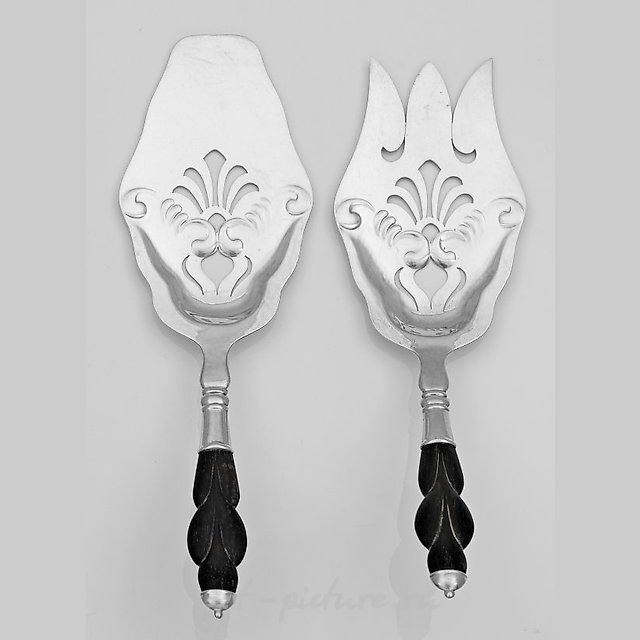 Art Deco - Fish serving cutlery