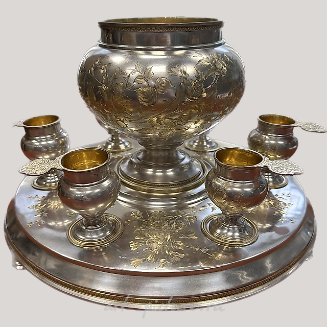 Punch set, Russia, Moscow. Company M.S. Volganinov.