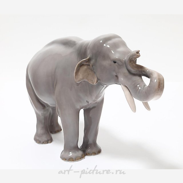 Elephant. Denmark, Copenhagen, Royal Copenhagen