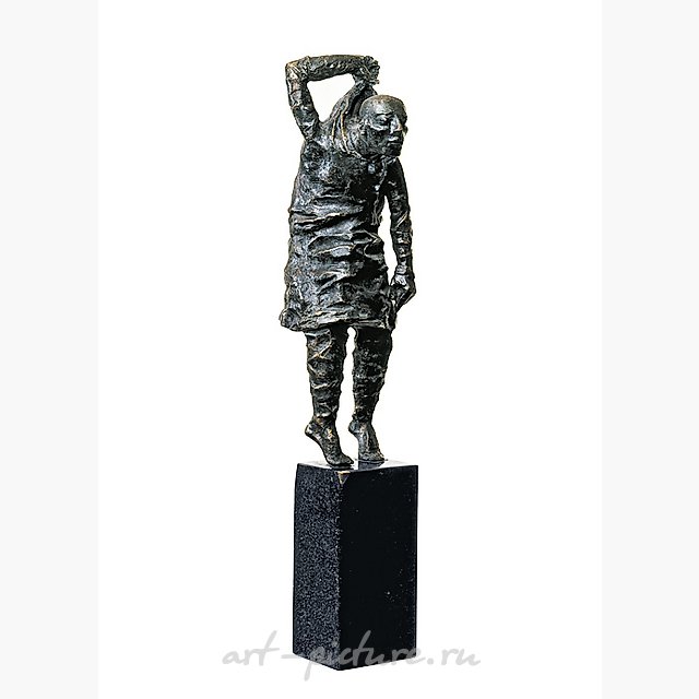 卡普里乔。1989年。青铜。70×15×20厘米。国家特列季亚科夫画廊。国家俄罗斯博物馆。