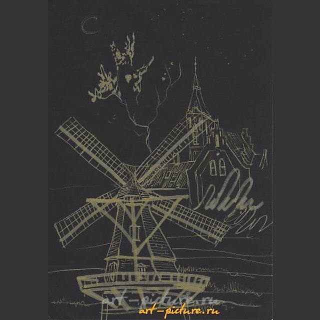 ДАНИЯ В ЗОЛОТЕ НА ЧЁРНОМ (DENMARK IN BLACK AND GOLD) ЗОЛОТЫЕ ЧЕРНИЛА, ТОНИРОВАННАЯ БУМАГА (GOLDEN INK, PAPER ) 