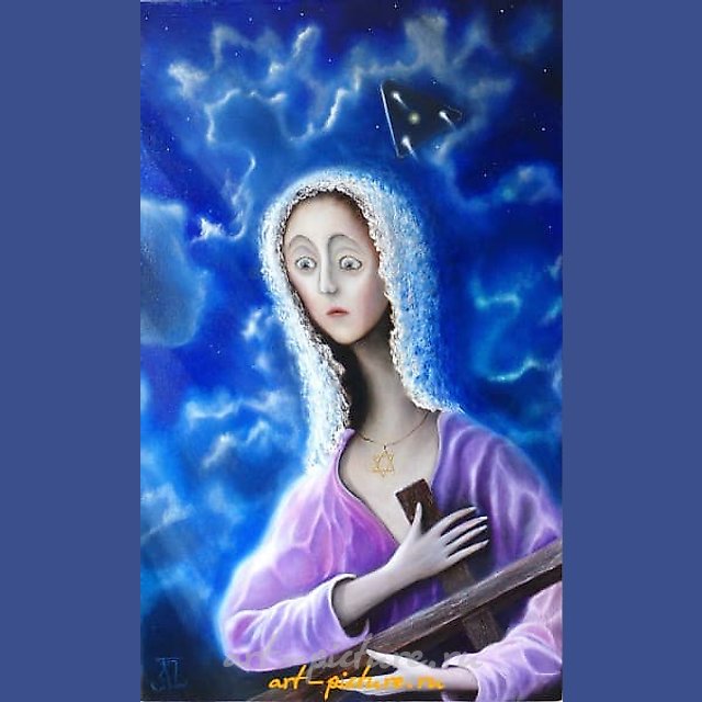 Pray масло, авторская техника Эль ГрекоГреко 