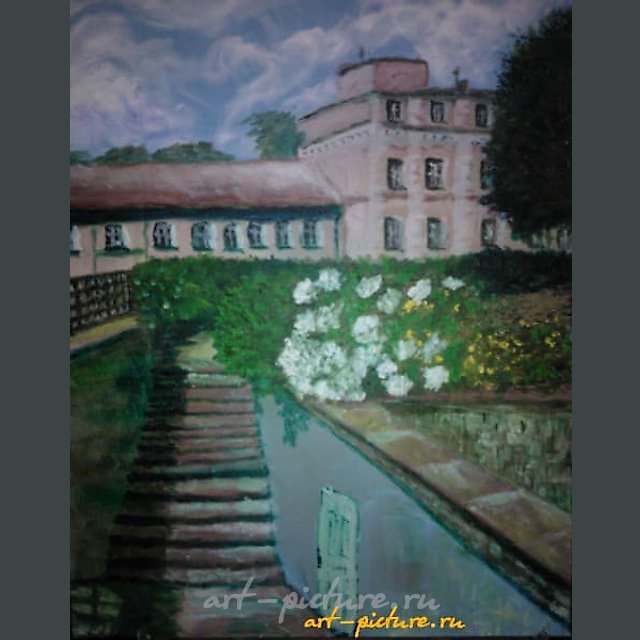 Китай-город Холст, акрил 