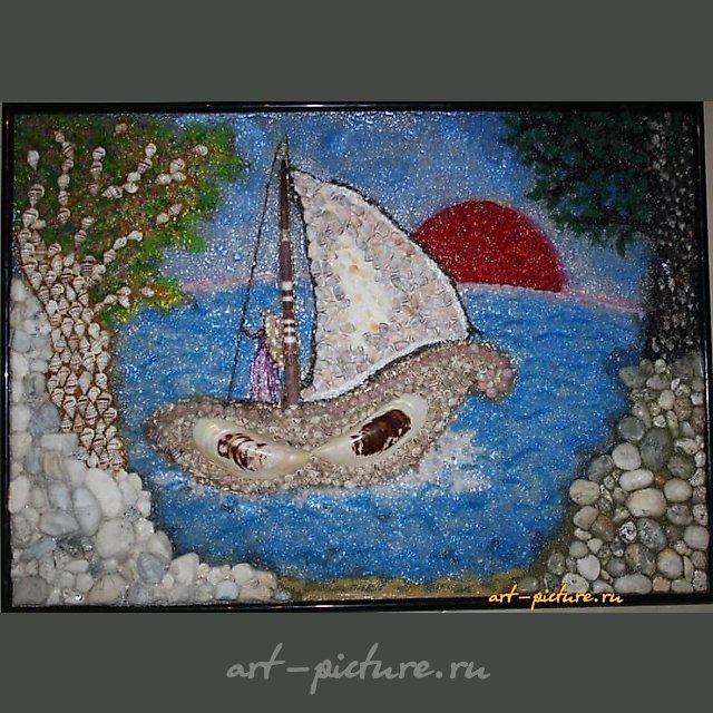 The Illusion of Choice Mosaic on Glass