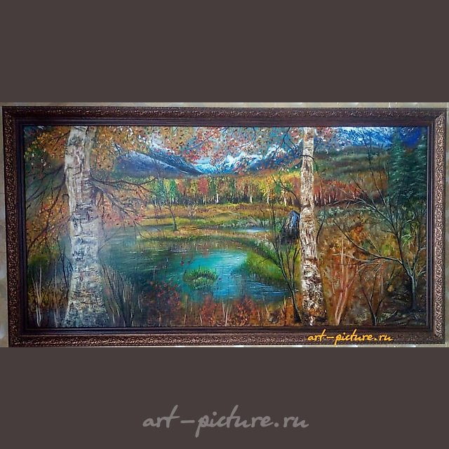 Тихая заводь Холст,на подрамнике,масло,мастихин,кисть. 