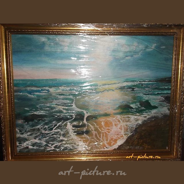 "Море" масло,холст 