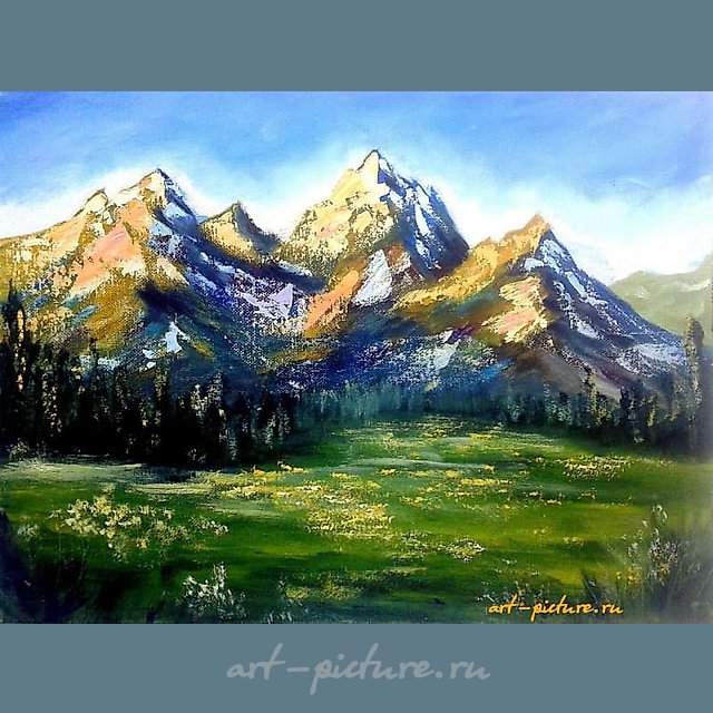 Colored dreams oil, canvas
