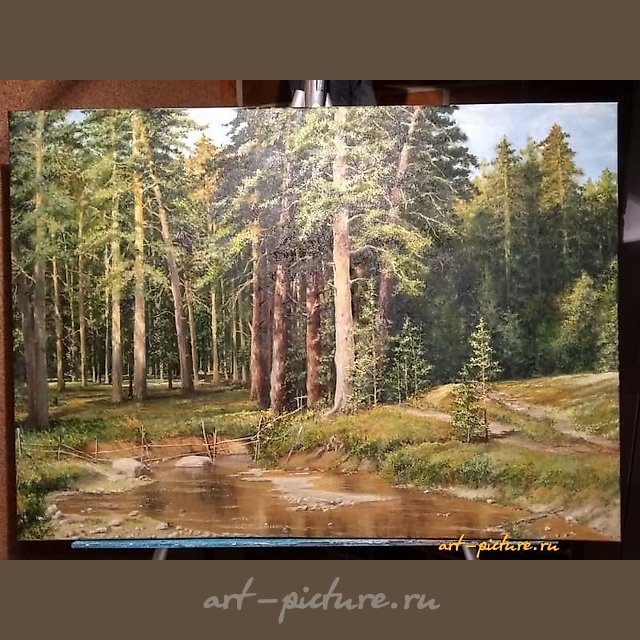 Корабельная роща Масло холст 
