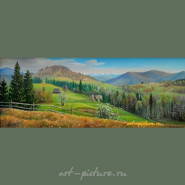 Весенний мотив Масло 
