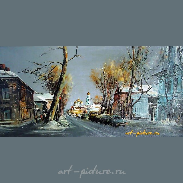 Улица Интернациоанльная акрил,холст