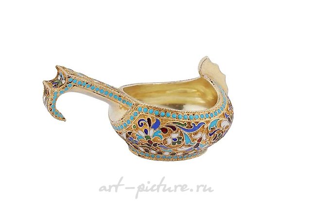 Русский серебряный ковш