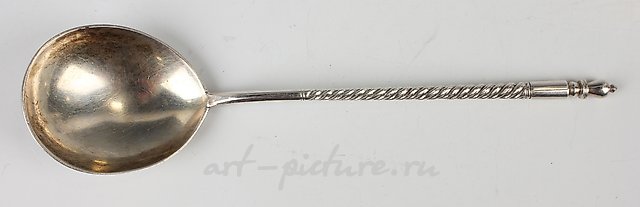 Русская серебряная ложка начала XX века, 84 золотника