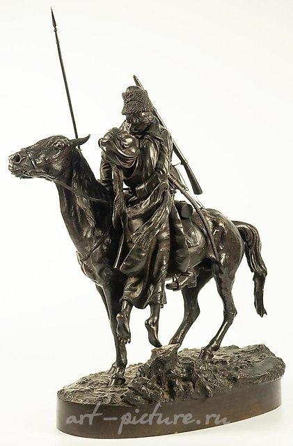 Sculpture "Farewell of a Cossack to a Cossack Woman".