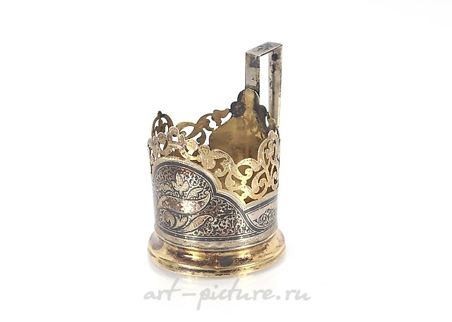 Серебряный подстаканник