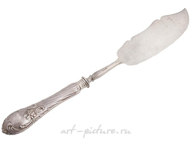 RUSSIAN 84 SILVER SERVE TABLE WARE KNIFE FOR FISH