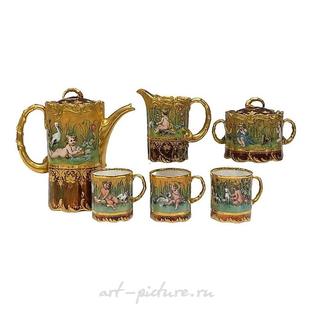 19th C. Royal Vienna Porcelain Figural Group
