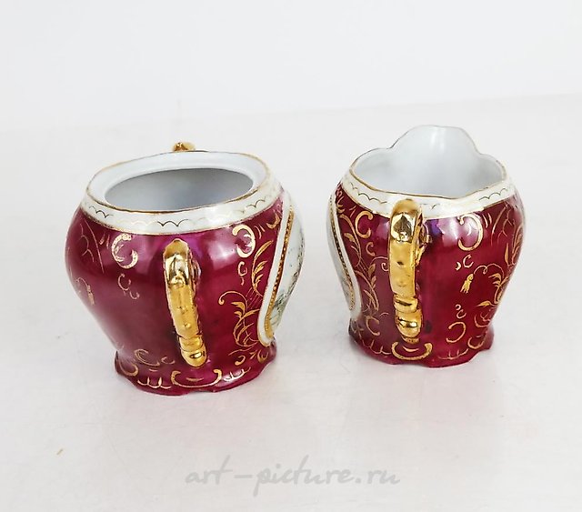 Royal Vienna Austrian Porcelain Vessels (3)