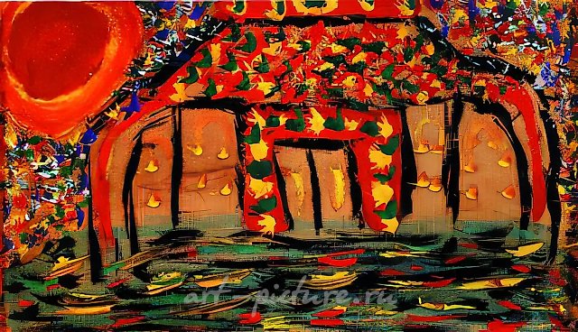Замкнутый натюрморт, 1995, смешанная техника на картоне, 50x70