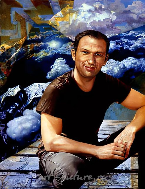 7, 2000, масло на холсте, 60x80
