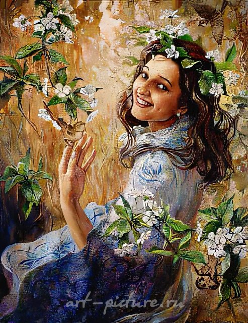 Весна, 2001, холст, масло, 82х60