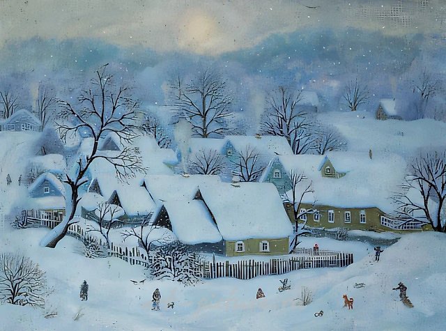 Луцино., 1998, холст, масло, 60х80