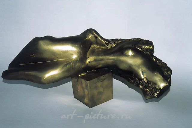 Девушка., 1999, бронза, высота 25 см