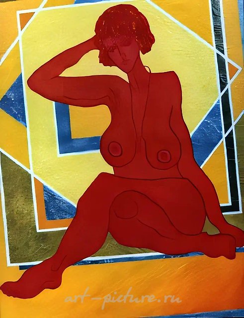 Формула Женщины, 1996, холст, масло, 79х59