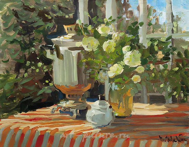 Wild Rose, 1998, canvas, oil, 38x47