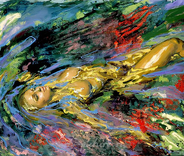 Из серии «Острова», 2001, холст, масло, 100x115, $1200. Собственность автора