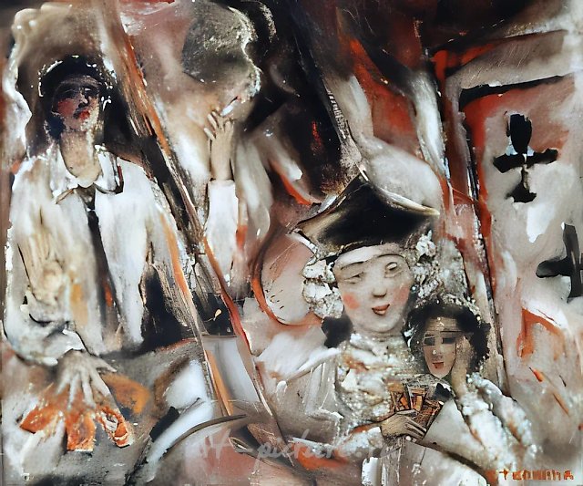 Kind Jack., 1992, canvas, oil, 50х60 Author`s property