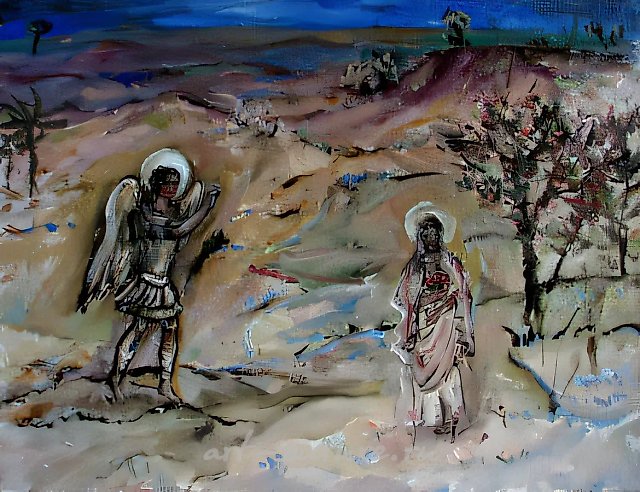 Lady Day., 1995, canvas, oil, 35х28 Author`s property