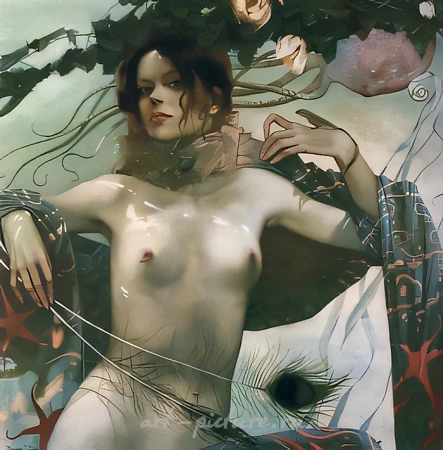 Природа, 2000, холст, масло, 65х65