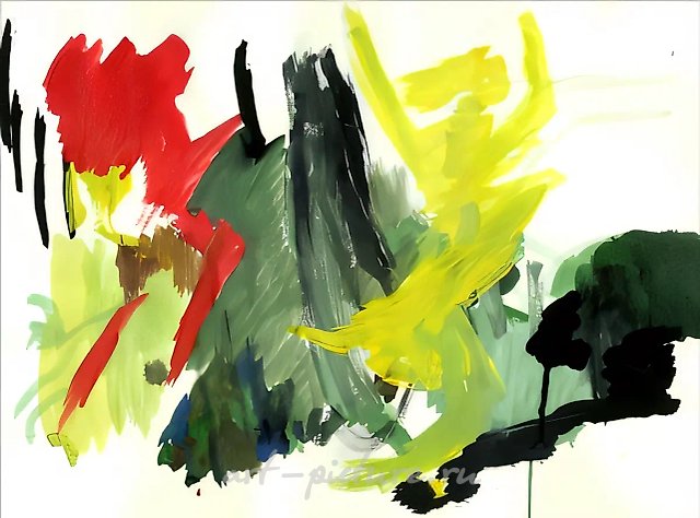 Dancing in the dark, 1999, board, gouache, 50x60