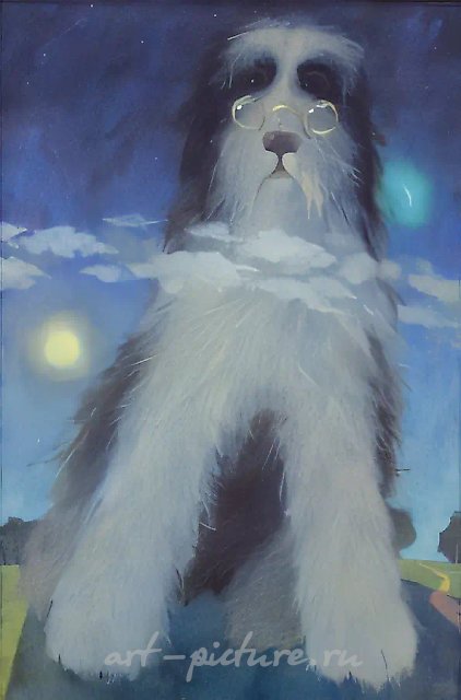 Dogosapiens, 2001, масло на холсте, 70x90, $1200