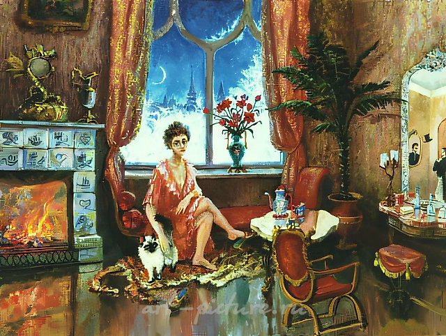 А. Оranskaya., 0, oil on canvas,