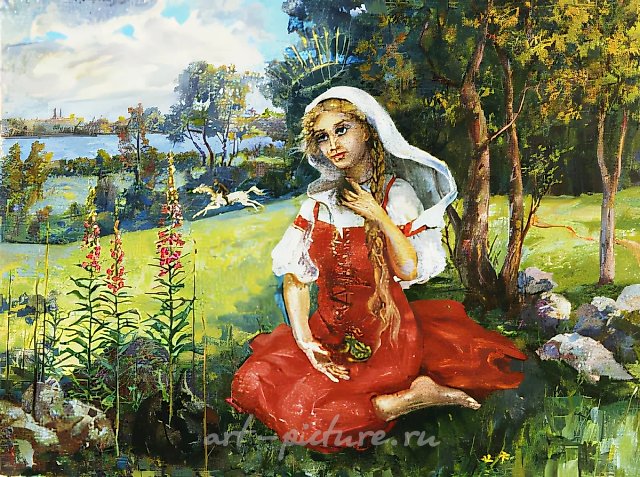 А. Оranskaya, 0, oil on canvas,