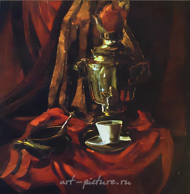 Натюрморт, 2000, масло на холсте, 80x80. Собственность автора