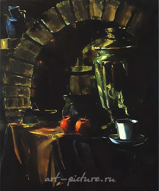 Натюрморт, 2000, масло на холсте, 100x80. Частная коллекция, США