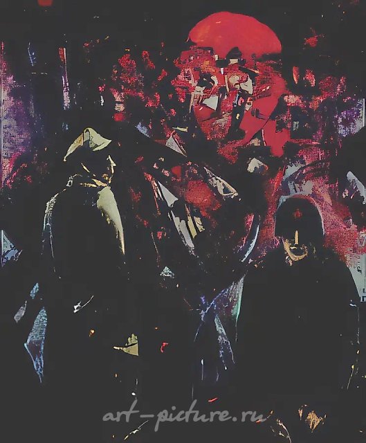Свободная Варшава, 1986, холст, масло, 120x100. Варшава, Национальная галерея