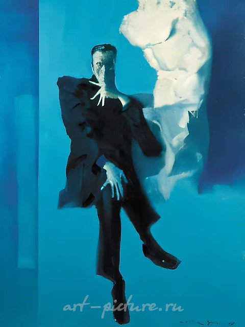 «Portrait of the Actor Voronov», canvas/oil, 200x150